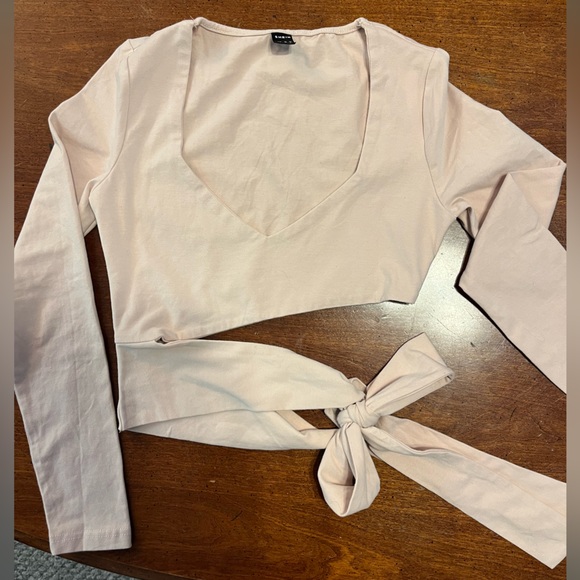 SHEIN Long Sleeve Crop - Picture 2 of 6